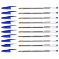 Ручка шариковая синяя Cristal BIC, 10 шт