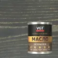 Масло интерьерное VGT Premium Inspector Wood (0,75л) дуб темно-серый