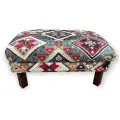 60х40х30 Пуф Ля Нэж Келим прямоугольный обивка хлопковый гобелен