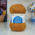 Пряжа для вязания Пехорка 'Кроссбред Бразилии', 100 г, 500 м (50% шерсть мериносовая, 50% акрил) (447 Горчица), 5 мотков