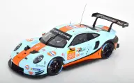 Модель коллекционная IXO Porsche 911 rsr no 86 1000 miles sebring 2019 gulf