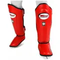 Защита голени Twins SGL10 красный XL