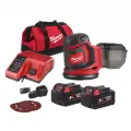 Аккумуляторная эксцентриковая шлифмашина Milwaukee M18 BOS125-502B 4933464229