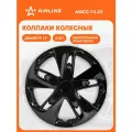 AIRLINE AWCC-13-22 Колпаки колесные 13 Супер Астра, черный глянец, карбон, компл. 2шт. (AWCC-13-22)