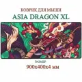 Коврик Asia Dragon (XL) 90x40 см многоцветный