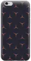 Силиконовый чехол на Apple iPhone 6s / 6 / Эпл Айфон 6 / 6с с рисунком Темные пирамиды