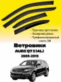 Ветровики, Дефлекторы боковых окон AUDI Q7 I (4L) с 2005-2015/ Ветровики стекол для авто Ауди ку 7