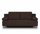 Диван-кровать Морис коричневый, двуспальный, раскладной, ППУ