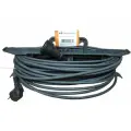 Удлинитель Профессионал РС-1, КГ, 50 м, 1 розетка, IP44, черный