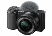 Беззеркальный фотоаппарат Sony ZV-E10 Kit 16-50mm, черный (black) русский меню