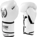 Боксерские перчатки Hardcore Training Revolution White/Black 10oz