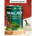 Масло для дерева OAK AFFECTION Красное дерево, для террас и фасадов, полуглянцевое, красное дерево
