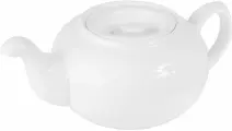 Чайник Kunstwerk 700мл, 205х90х83мм, фарфор, белый