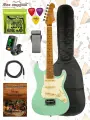 Электрогитара JET JS-300 Mini SFG Stratocaster с тёплым чехлом, струнами Ernie Ball, кабелем, тюнером и ремнём