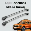 Багажник LUX CONDOR для Skoda Karoq 2018-н. д, серебристый