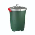 Бак пластиковый Бинго 45л, зеленый, прочный, для дома и улицы
