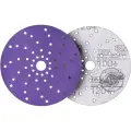 Абразивный шлифовальный круг ( наждачка ) 3M™ Hookit™ Purple+ Cubitron™ II P120+, 150 мм с мультипылеотводом | 51370 серии 737U, 50 шт.
