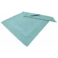 Банный коврик из хлопка и модала Hamam, Glam, 60*95 см, голубой (caribbean sea)