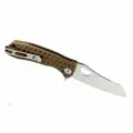 Нож Honey Badger Wharncleaver D2 L (HB1114) с песочной рукоятью