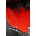 Ковер салона для а/м Газель 3302 со стороны водителя (красный) материал EVA 3D формованный