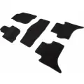 Ворсовые коврики LUX для Mitsubishi L200 V (кр. арабской сборки) 2015-2024 SeinTex MITSUBISI L 200 5 2015- (код7 №90209)
