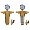 Фильтры с манометром 1/2 (для горячей и холодной воды) TST