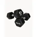 Гантели гексагональные STARFIT, обрезиненные, вес 10 кг, 2 шт