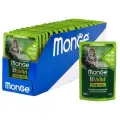 Корм для стерилизованных кошек Monge BWILD Feed the Instinct, беззерновой, с кабаном, с овощами 14 шт. x 85 г