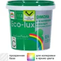 Эмаль акриловая Радуга полуматовая Эко-Люкс 113 прозрачная база С 0.9л