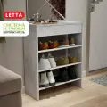 Обувница Letta Мальта, с ящиком, ЛДСП, 60 см x 26 см x 75 см