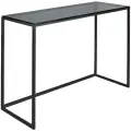 Консоль TORI, черная/стекло