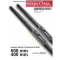 Щетки стеклоочистителя для Nissan X-Trail T30, T31 - дворники Ниссан Икстрейл, комплект.