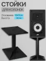 Подставки для колонок / акустики 20х15 см черные