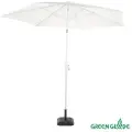 Зонт пляжный Green Glade А2092, купол 264 см, высота 255 см, белый