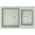Мойка кухонная прямоугольная Azario (Азарио) Grand Светло серый CS00079906