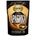 Кофе растворимый Московская кофейня на паяхъ Арабика с молотым кофе, пакет, 75 г