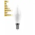 (15 шт.) Светодиодная лампочка Saffit свеча С37 Е14 15W(1275lm) 2700K 2K матовая 121x37 SBC3715 55203 Теплый белый. Цоколь E14