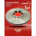 Тормозной диск Kortex для Ford Transit 01-06 передний вентилируемый(d-294mm) OEM 1387781, DF4217, KD0243
