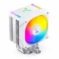 Вентилятор JONSBO CR-1400 EVO Color White LGA1700/1200/115X/AM5/AM4 (TDP 180W, PWM, 92mm Dynamic Multi-Color LED Fan, 4 тепловые трубки, белый, 4-pin)