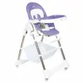 Стульчик для кормления шезлонг детский 2 в 1 Tommy Bon appetit фиолетовый