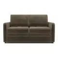 Диван-кровать раскладной PUSHE Бруно 130, велюр, коричневый Noel beige
