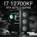 OXYGEN Intel Core i7 12700KF, RTX 4070 Ti Super 16GB, DDR5 32GB, SSD 2000GB Черный