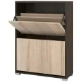 Обувница Горизонт в прихожую Танго 600х813х250 Контерберри/Сонома
