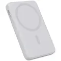 Внешний аккумулятор Aukey Magnetic 5000мAч, белый