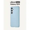 Чехол для Samsung Galaxy S24 uBear Touch Mag Case, со встроенным магнитом, софт-тач, голубой