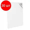 Комплект 30 штук, Холст на картоне Малевичъ, 30x40 см,223040