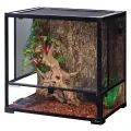 Террариум сборный, с боковой и верхней вентиляцией, герметичный акваподдон, размер 60*45*60 см, бренд Repti-Zoo