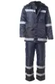 Костюм рабочий мужской утепленный Спрут Метео 48-50 рост 170-176 см темно-синий/черный