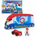 Spin Master Nickelodeon Paw Patrol Launch Rescue Patroller / Детский Игрушечный Набор Машин-трансформеров, С Пусковыми Установками, Огнями И Звуками, Фигуркой Райдера И Игрушечным Автомобилем ATV