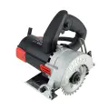 Электрические циркулярные пилы с регулируемой глубиной резки 0-30 мм, инструмент для деревообработки, машина для резки доски из дерева и мрамора, AC220V, 50Hz, диаметр диска 110мм, размер вала 20мм, материал пластик+металл, размер изделия 235*220*175мм,